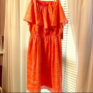 Lilly for Target Dress in Jungle Orange